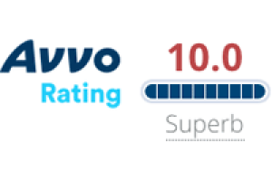 Avvo Rating 10 Superb - Badge